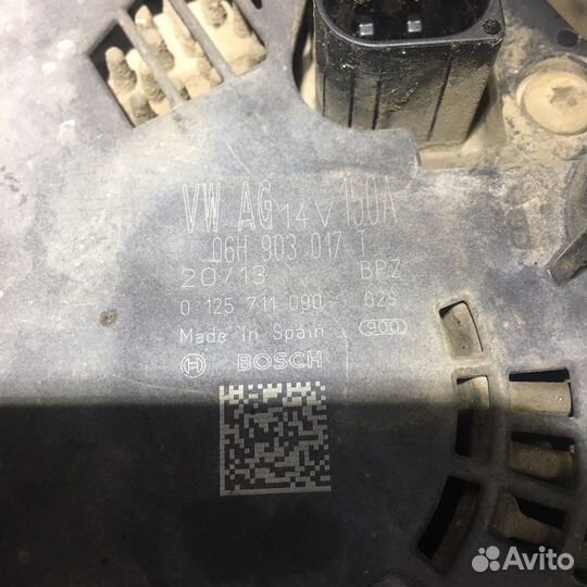 Генератор Ауди А4 Audi A4 B8 06h903017t
