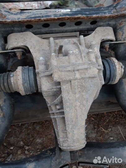 Задний редуктор Porsche cayenne 958 3.0 tdi CAS