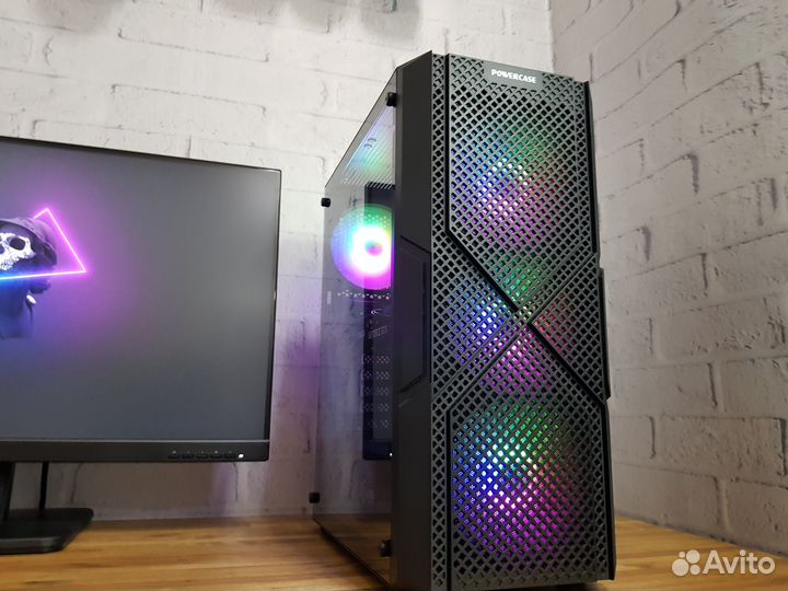 Пк Core i3-10100f / 16G / GTX1650Super / SSD + HDD