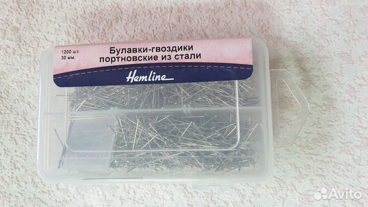 Булавки-гвоздики для вологодского кружевоплетения