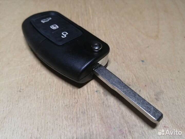 Ford Focus 2 выкидной ключ 3 кнопки 433 MHz
