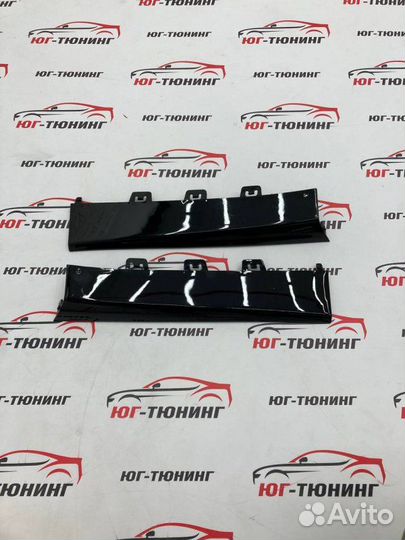 Боковые вставки бампера Mercedes E-class w213