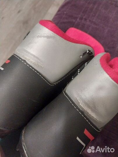 Лыжи беговые fisher ботинки 44 р