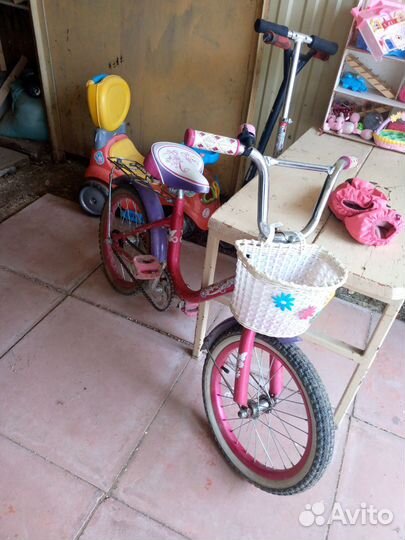 Велосипед детский 16 дюймов бу