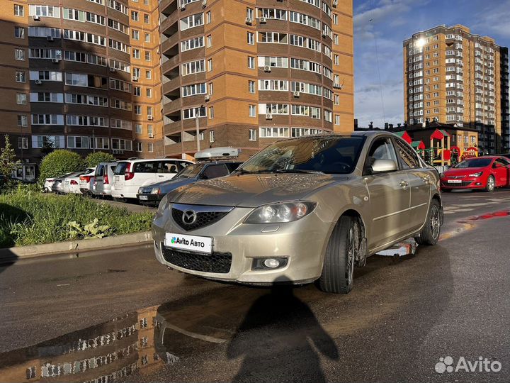 Mazda 3 1.6 МТ, 2008, 279 200 км