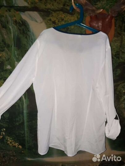 Блузка для девочки школьная