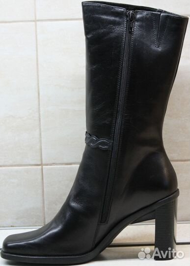 Сапоги женские чёрные
