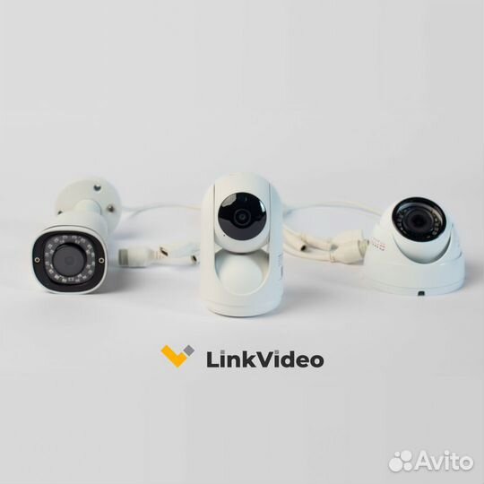 Удаленное видеонаблюдение с установкой. IP-камеры