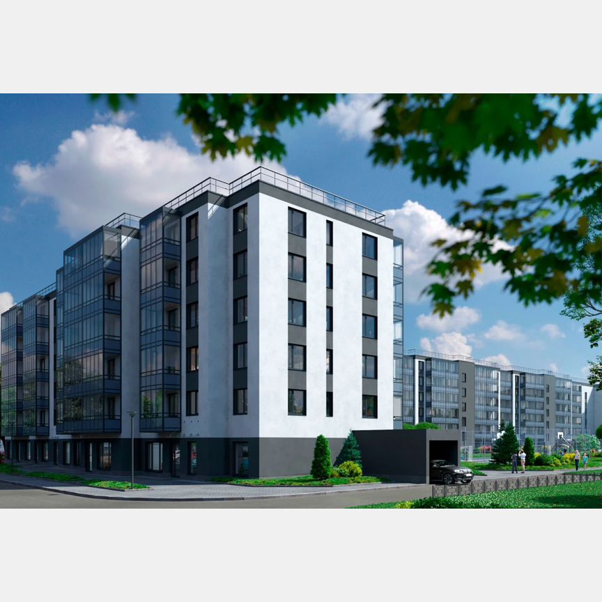 1-к. квартира, 38,4 м², 6/6 эт.