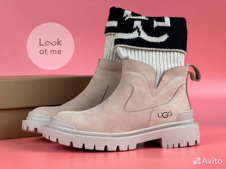 Угги женские Ugg Martin Knit Sand