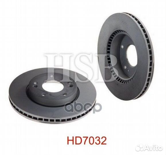 Диск тормозной передний KIA ceed, hyundai I30 1