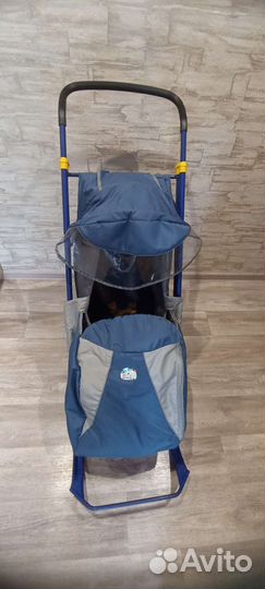 Детские санки коляска бу