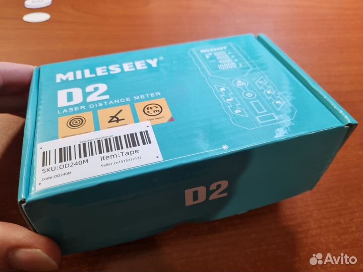 Градусник бесконтактный Mileseey