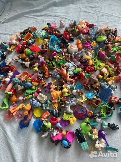 Киндер игрушки пакетом
