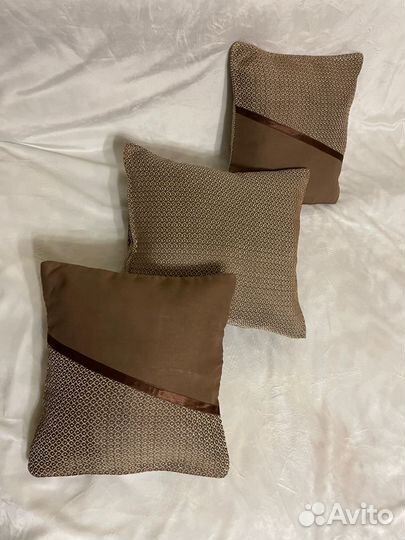 Декоративные подушки, комплект из 3 штук
