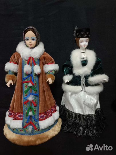 Куклы фарфоровые лот