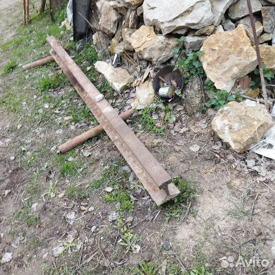 Колосник на (банную ) печь, труба 530,рельс