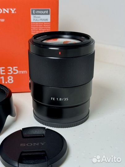 Обьектив Sony FE 35mm f/1,8