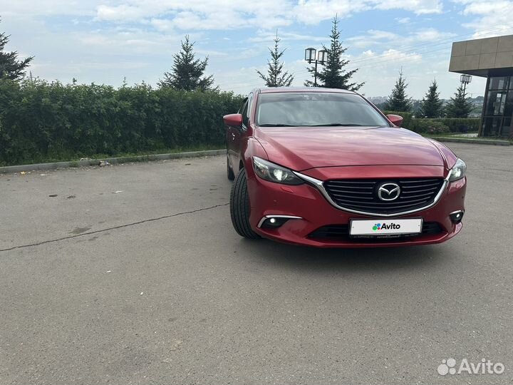 Mazda 6 2.5 AT, 2015, 93 000 км