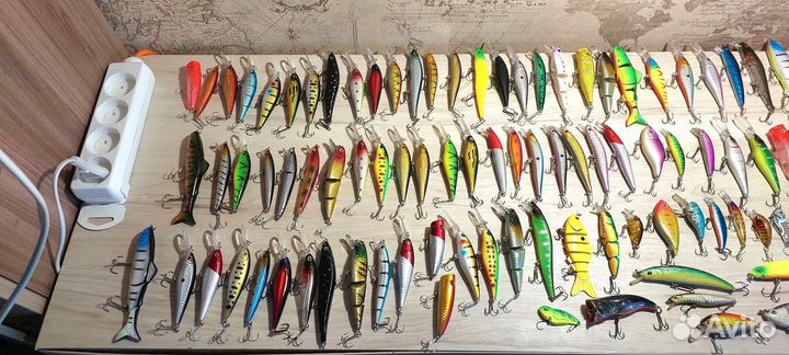 Воблера, блесны и силикон