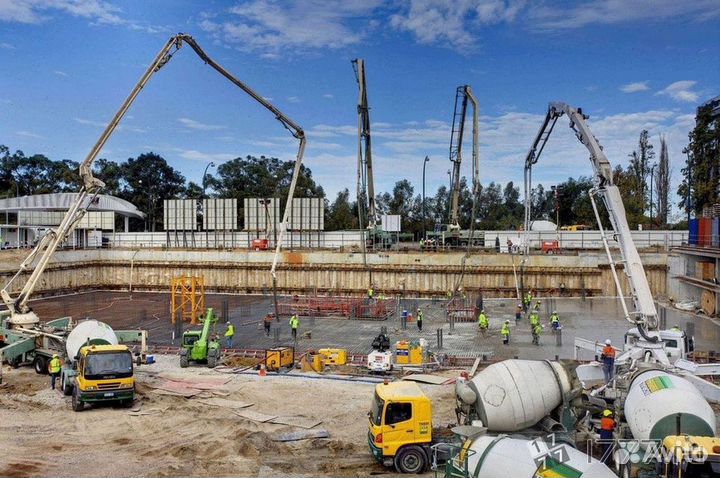 Бетон бетононасос