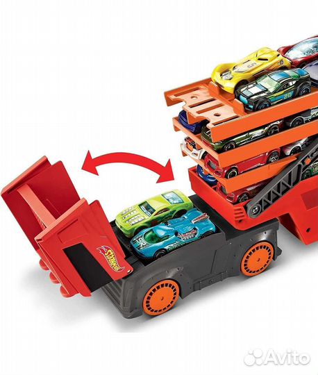 Автовоз Hot Wheels mega truck из Финляндии