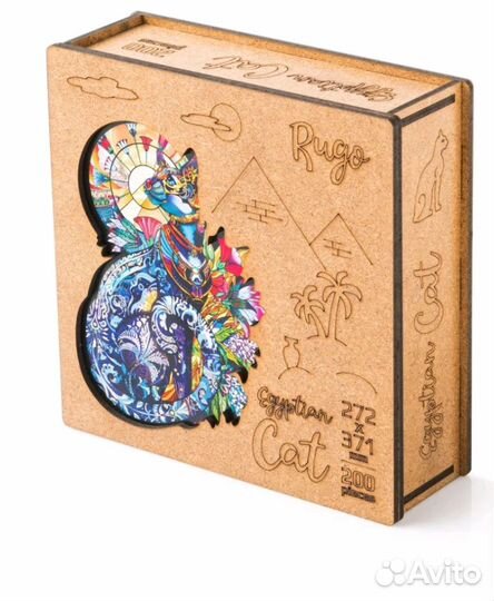 Пазл из дерева новый