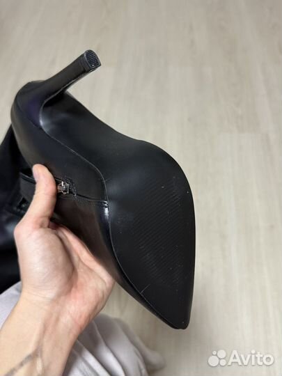 Сапоги ботфорты высокие