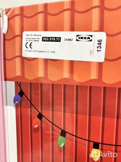 Фон для кукольного домика Икеа Спекса