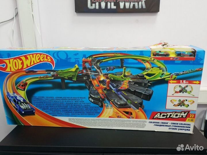 Игрушечный трек Mattel Hot Wheels Конструктор трас