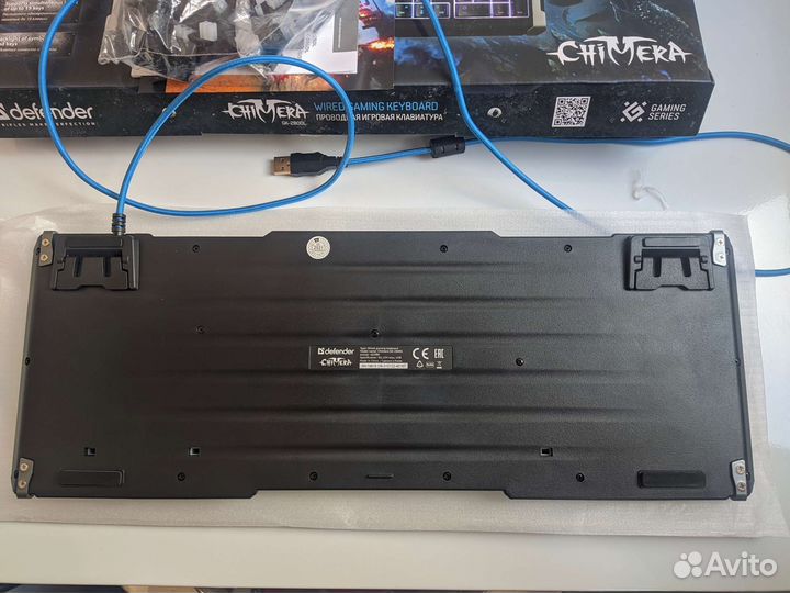 Игровая клавиатура defender chimera