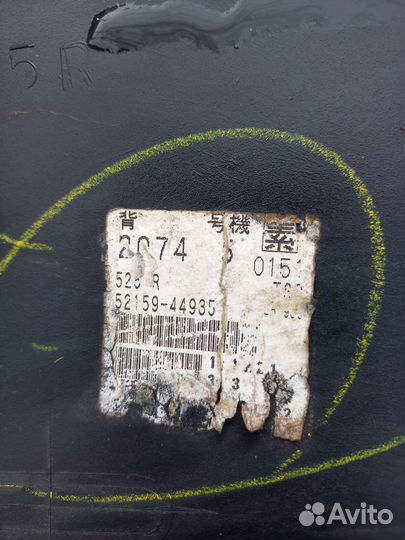 Бампер задний Toyota ipsum