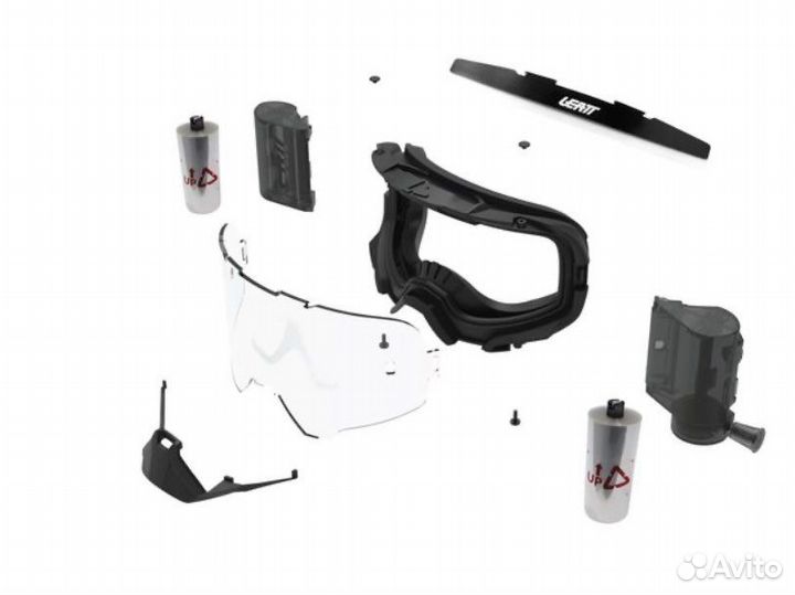 Маска для мотокросса и эндуро Leatt 6.5 Roll - Off