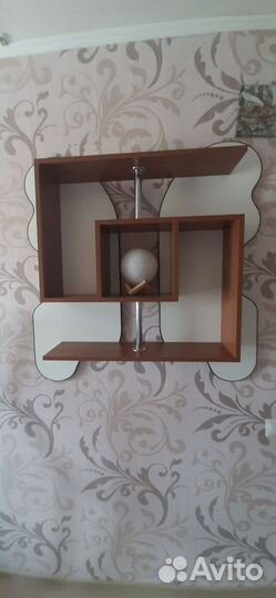 Полка настенная деревянная