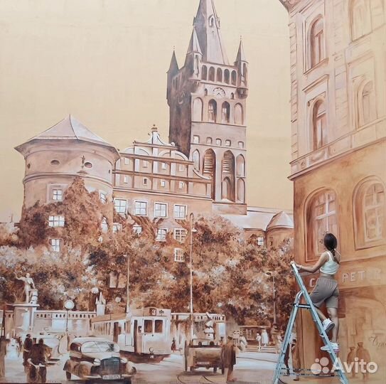 Роспись Стен, Картины, Барельеф, Муралы