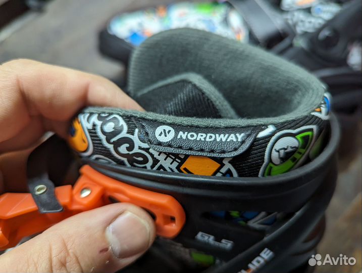 Коньки детские раздвижные 36-41