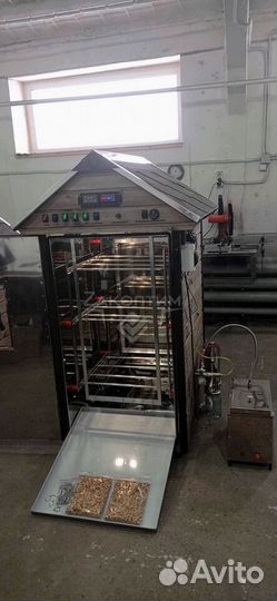 Коптильня холодного копчения. Промышленная