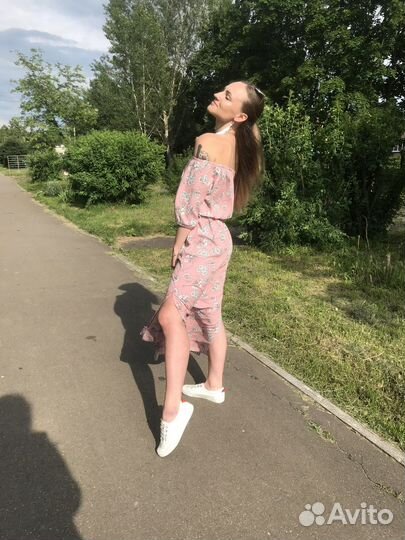 Платье летнее 42 длинное