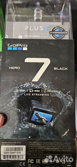 Экшн камера gopro hero 7 black