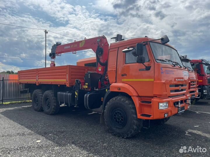 КамАЗ 659100 с КМУ, 2023