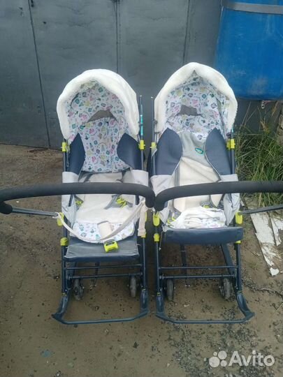 Коляска санки