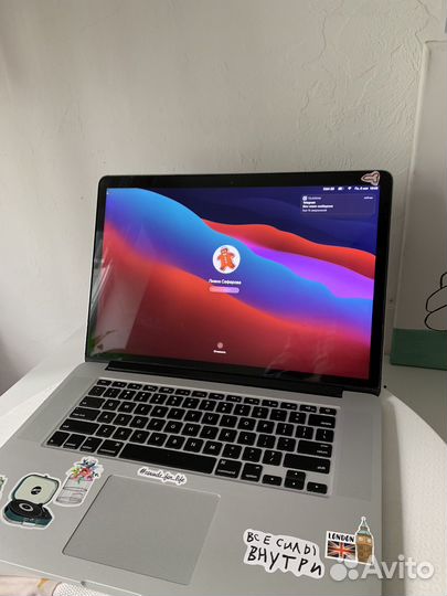 MacBook Pro Retina 15-inch mid 2014 16/512