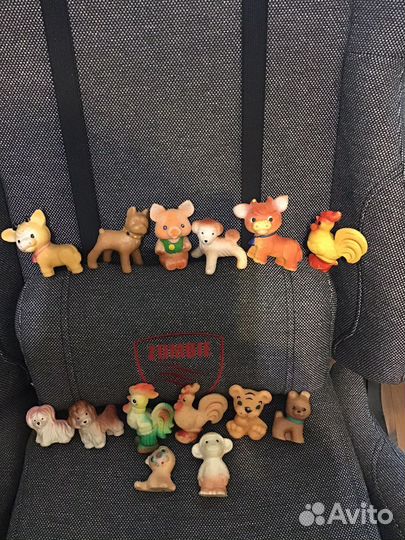 Игрушки из литой резины СССР