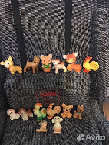 Игрушки из литой резины СССР