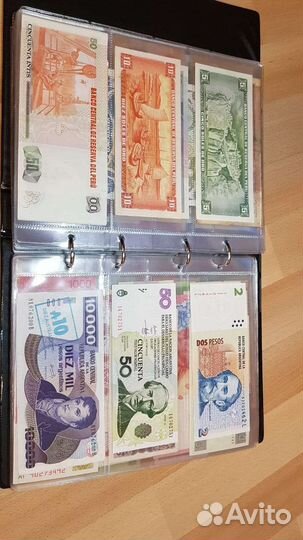 Коллекция импортных банкнот 330шт