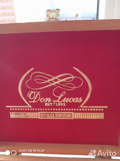 Коробка для сигар Don Lucas
