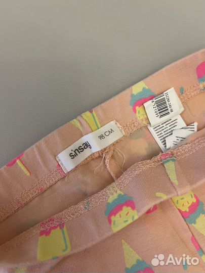 Лосины 2 пары sinsay 98