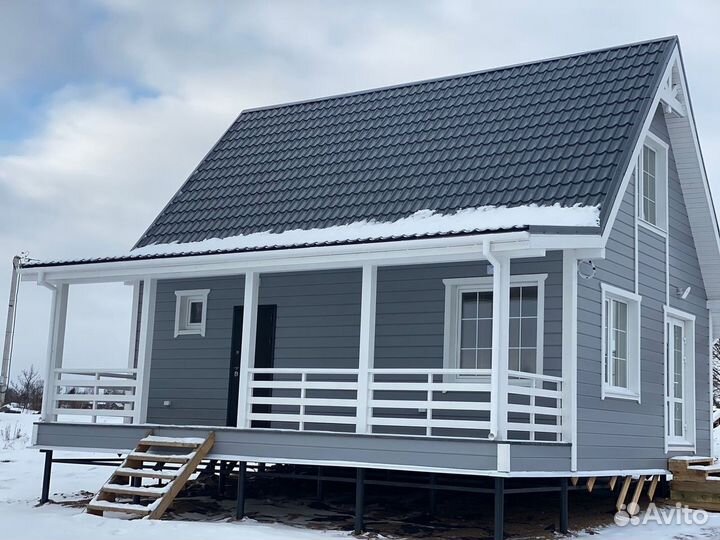 Строительство Каркасных Модульных домов из бруса