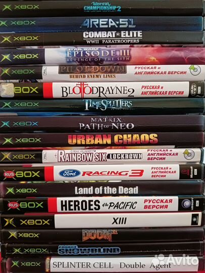 Xbox Original Диски