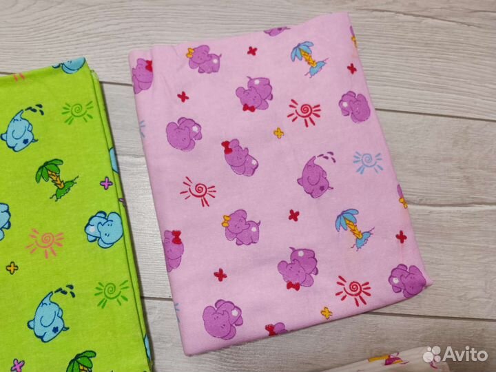Пелёнки детские фланелевые 90*110 см